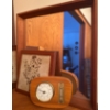 Image 4 : Vintage Barometer / Mini Weather Station w/ Cottage Art & Keepsakes 
