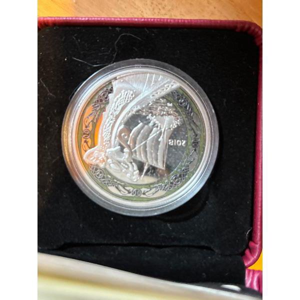 2018 $20 Norse Figureheads : Northern Fury - Pure Silver Coin