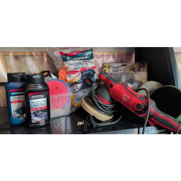 Griot's Garage G9 Random Orbital Polisher w/ Accessories & More