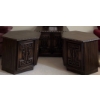 Image 1 : 3 Piece 1970's Coffee Table Set 26x19