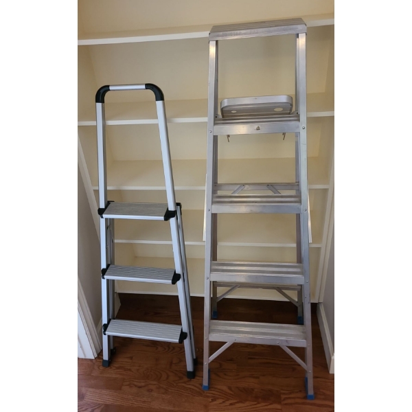 Reynolds Aluminum  Ladder Plus Bonus 3 Step Ladder 