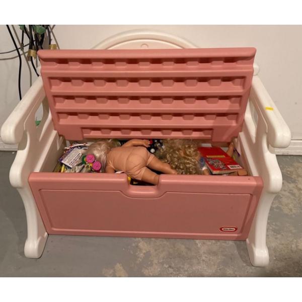 Fisher Price Girls Toy Chest w/ does NOT Include Toy Contents 
