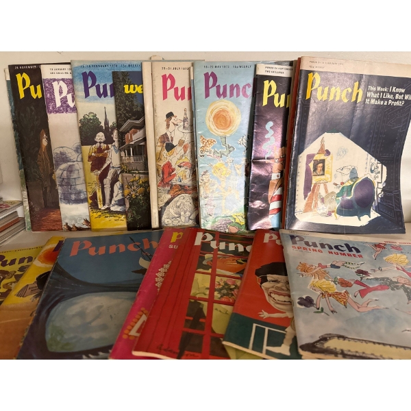 Vintage Comic Books/Magazines - Punch - UK Reads #6