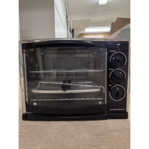 Hamilton Beach Toaster Oven Convection Rotisserie A3840BR