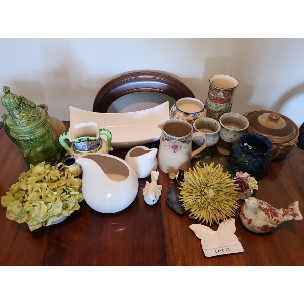 Green Beer Stein, Galileo Thermometer, Bird Decor, Radnor Floral Decor & more
