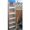 Image 4 : Outdoor Tool Lot With Aluminum Step Ladder, Weed Eater, Shovels