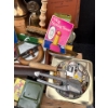 Image 11 : Vintage/Antique Collectibles - Matches, Heavy Brass/Metal Bells?, Leather Case and More! 