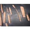 Image 5 : Collection of Inuit Wooden and Stone Hand Tools Sizes Range from 2-10"