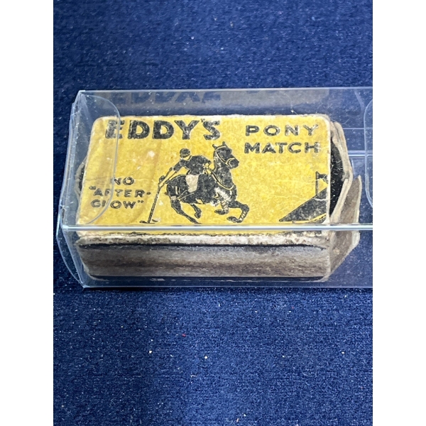 Eddy's Pony Match Matchbox