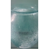 Image 2 : Large Crackled Glass Vase with Unique Texture
