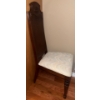 Image 5 : Vintage Mahogany 7 Piece Dining Set w/ Upholstered Seating 