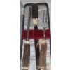 Image 2 : Premier Brand Stag Horn Carving Set w/ Sharpener and Box