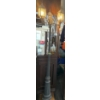 Image 1 : Three Headed Out Door Lamp Post 7.5ft tall