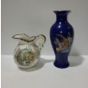 Image 1 : Creamer 3.5 T (Made in Japan) and Small Blue Decorative Vase 6 T 