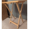 Image 5 : Wooden Furniture Including Bookshelf and Folding Tables