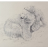 Image 3 : Untitled: Polar Bear & Cub, Artist: Janet Sharkey Thomas, 48/150 Offset Lithograph 32.5 X 29.5