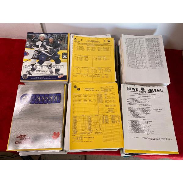 Oilers Games Statistics Collection