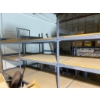 Image 2 : Heavy-Duty Steel Shelving Units with Wooden Shelves