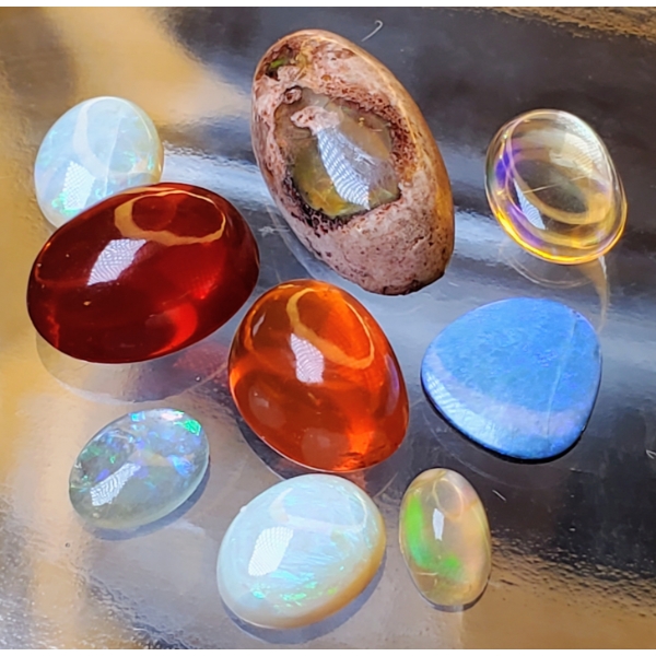  Opal Parcel (19.8 ct total, assorted sizes)