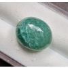 Image 1 : 6.5 ct Certified Zambian Emerald Gemstone Oval Cut ($7,900 Appraisal)