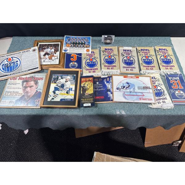 Autographed Hockey Pictures