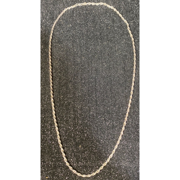 Stamped Mex 925 Silver Chain Necklace