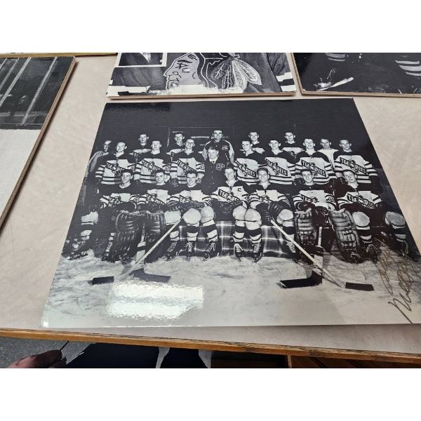 Black-and-White Historical Hockey Photographs