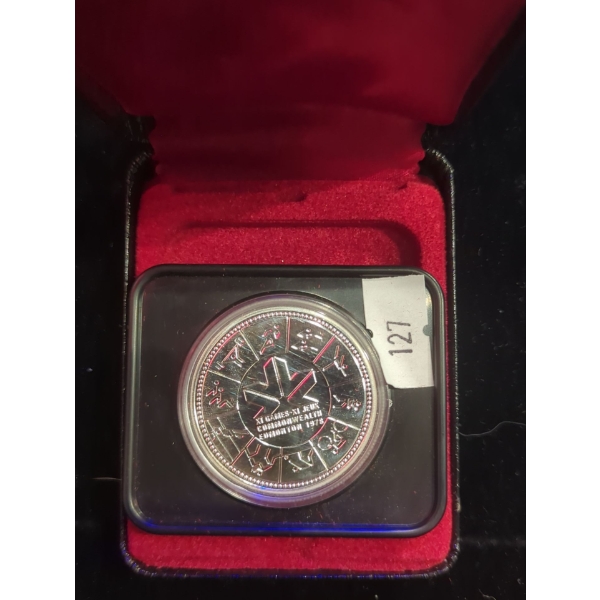 RCM 1978 Commonwealth Games, Edmonton Silver 50% Dollar 23.32g 