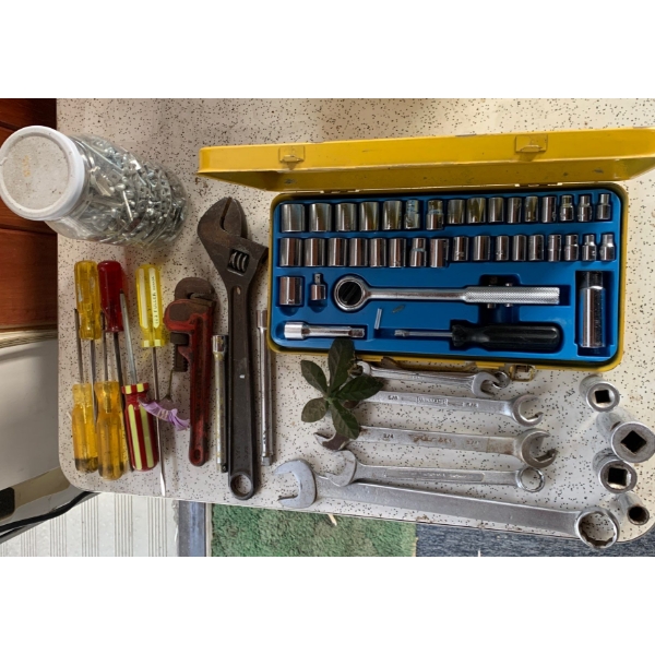 Socket Set w/ Assorted Tool Collection