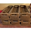 6 Pcs Wooden Vintage Crates 