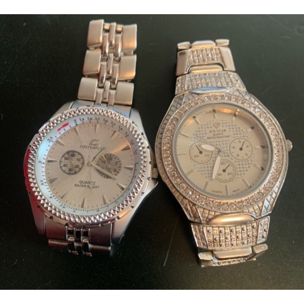 Mens Watches - Ice Star 4063 & Contemplate Quartz Watch 