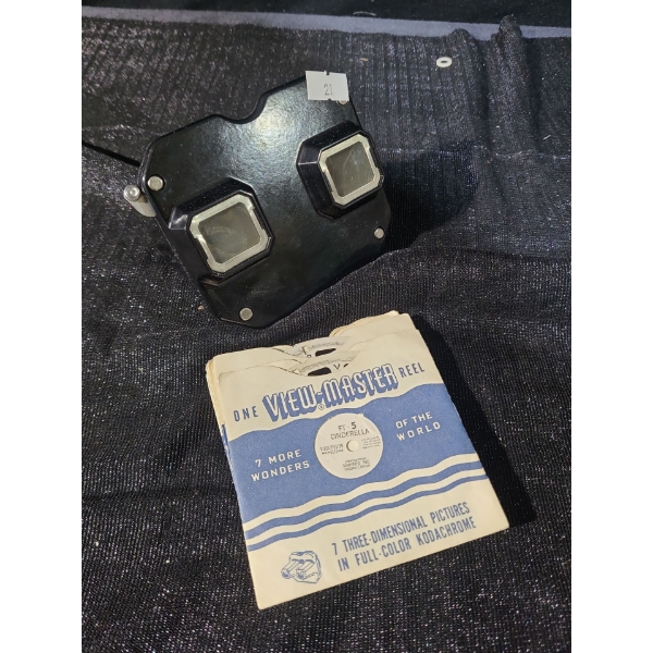 Vintage View-Master Stereoscope & Reels