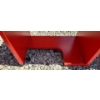 Image 2 : Small Rolling Red Utility Desk w/ Keyboard Tray 20 W, 20 D, 30 T 