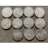 Image 1 : Canadian 25-cent Pieces 80% Silver 64.13 Grams