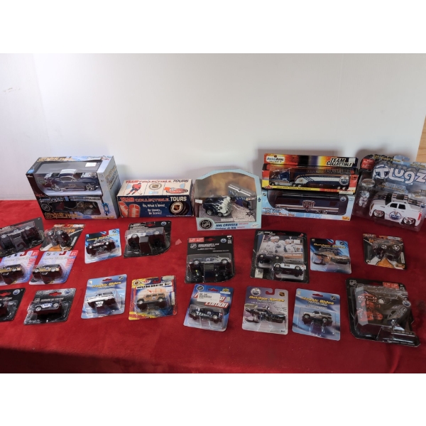 Multiple Oilers Vehicles