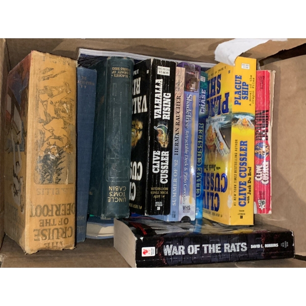 Book Collection - Clive Cussler Nancy Drew & More