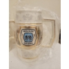 Image 4 : Three Ceramic Beer Steins with Brewery Branding and Gold Accents