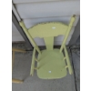 Image 9 : Yellow Wooden Chair, Green Wooden Child's Chair, Grapevine Wreath, Blue Ceramic Vase