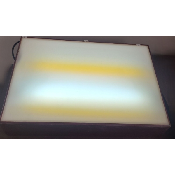 Homemade Light Box for Viewing Slides 26 W, 16.5 D, 8.5 T 
