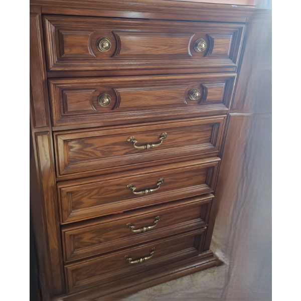 6 Drawer Tall Dresser 38 W, 20 D, 56 T