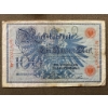 Image 3 : Austro-Hungarian 1000 Kronen Banknote, 1902 Issue, Blue and Red Design