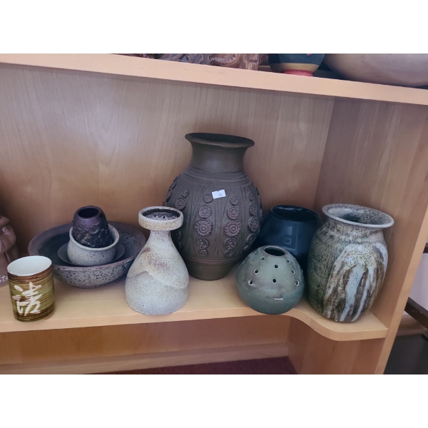 Pottery and Ceramic Decor- Tallest Vase 11 T 