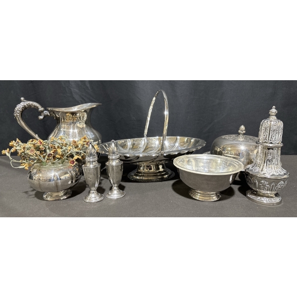 Silverplate and Sterling Tableware: Rogers, Reed & Barton, Marlboro, L. Lyons