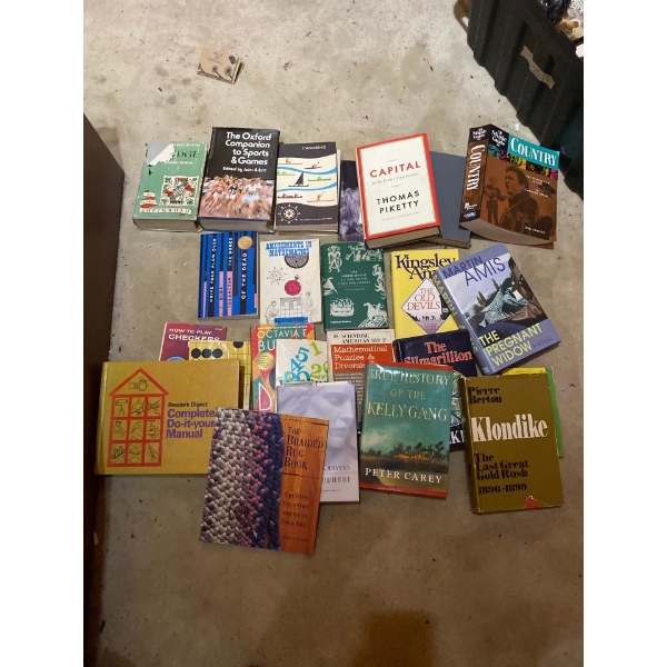 Books: The Silmarillion, Frankenstein, Capital