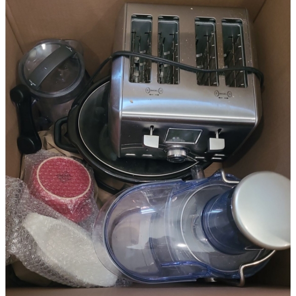 Cuisinart 4 Slice Toaster, Hamilton Beach Slow Cooker, Breville Juicer and More!