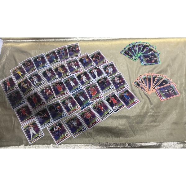 Basketball Trading Cards Featuring Players and Teams