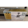 Image 1 : Hampton Bay 52' Indoor Briushed Nickel & Fir Fan