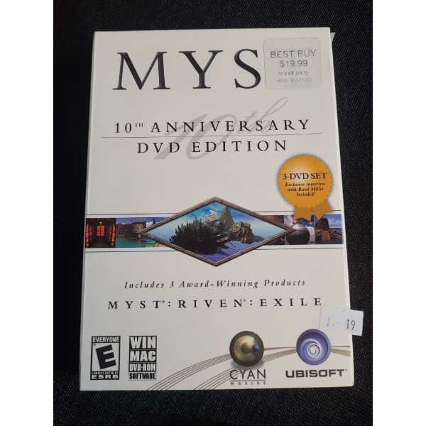 Myst/ Riven/ Exile PC DVD-ROM Game