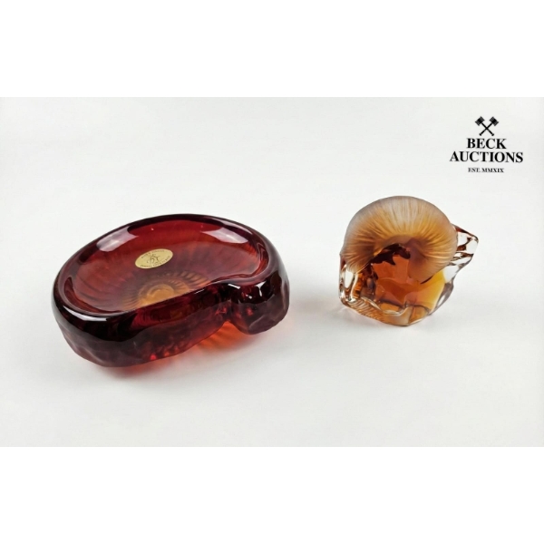 Murano Glass Ashtray 