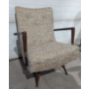 Image 1 : Tweed Lounge Chair - Swivel Rocker - Mid Century 30"Tall